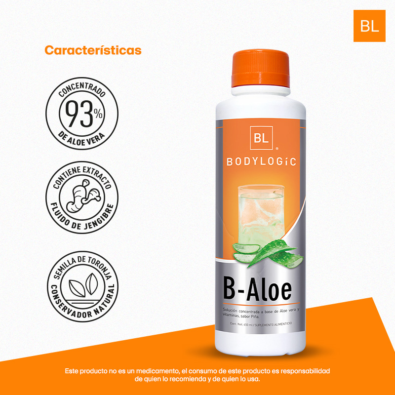 Solución Concentrada A Base De Aloe Vera, Jengibre Y Vitamina C, Sabor ...